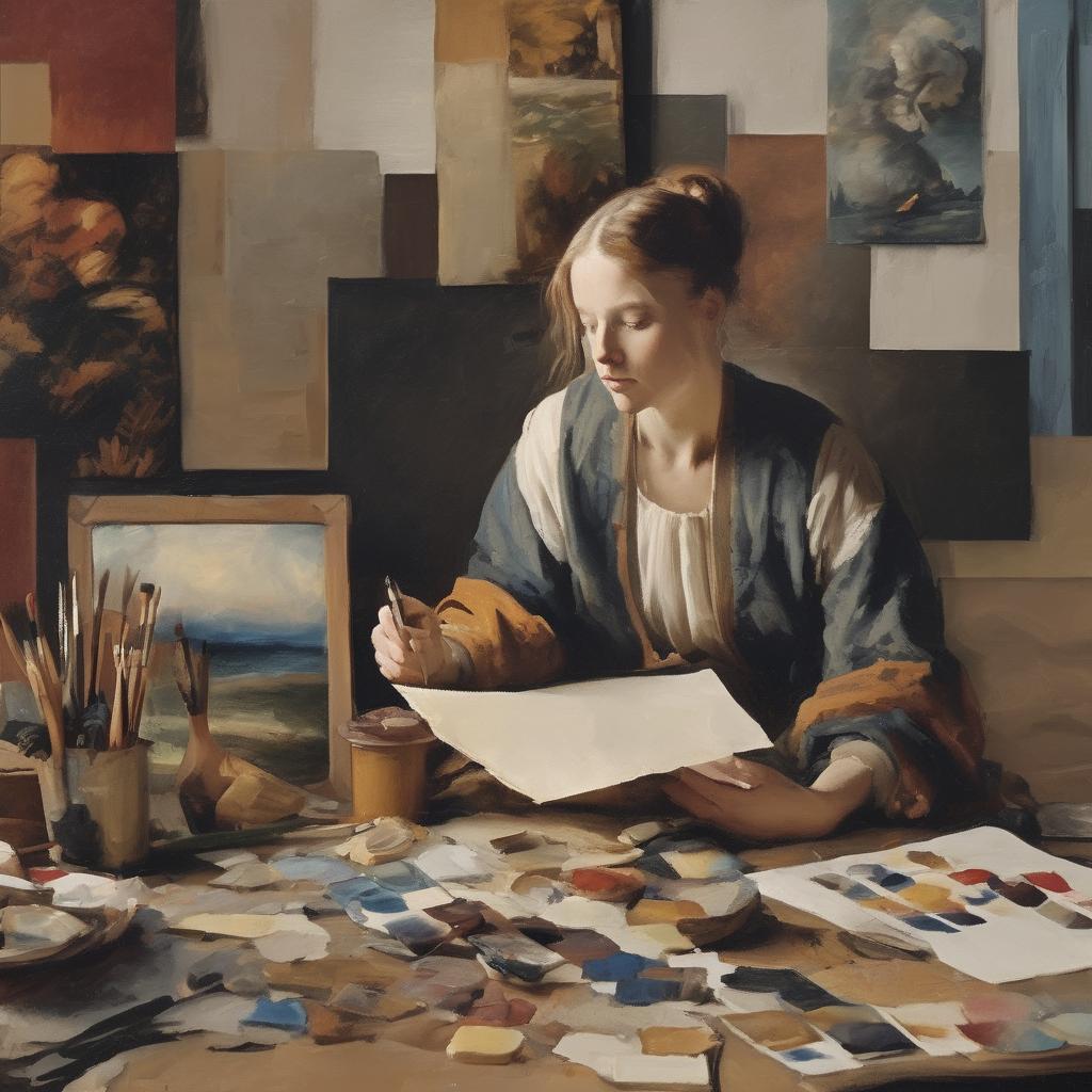 Το στιλ και η τεχνική του καλλιτέχνη